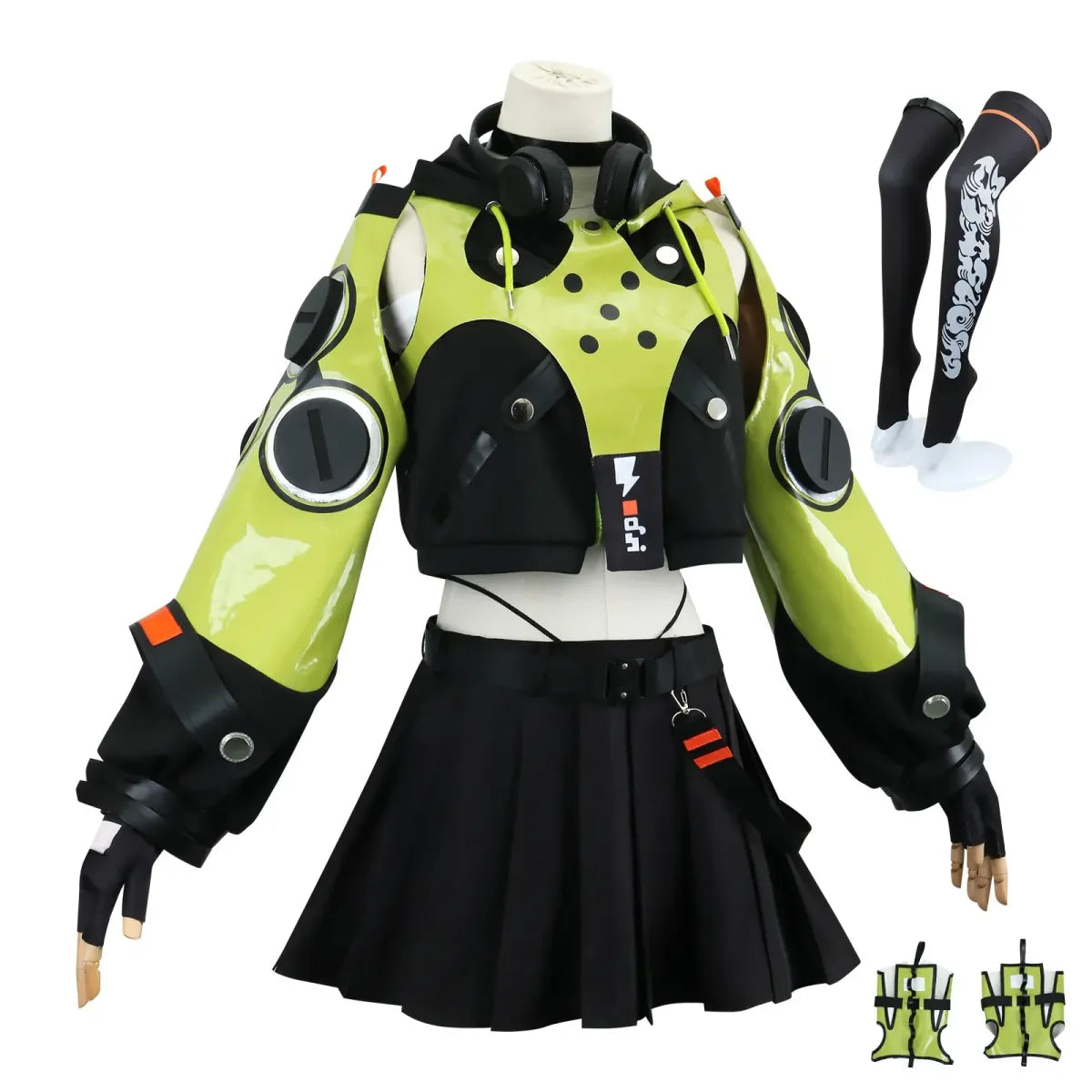Anby Demara Cosplay Costume – Zenless Zone Zero Outfit with Props by Kawaii Stop