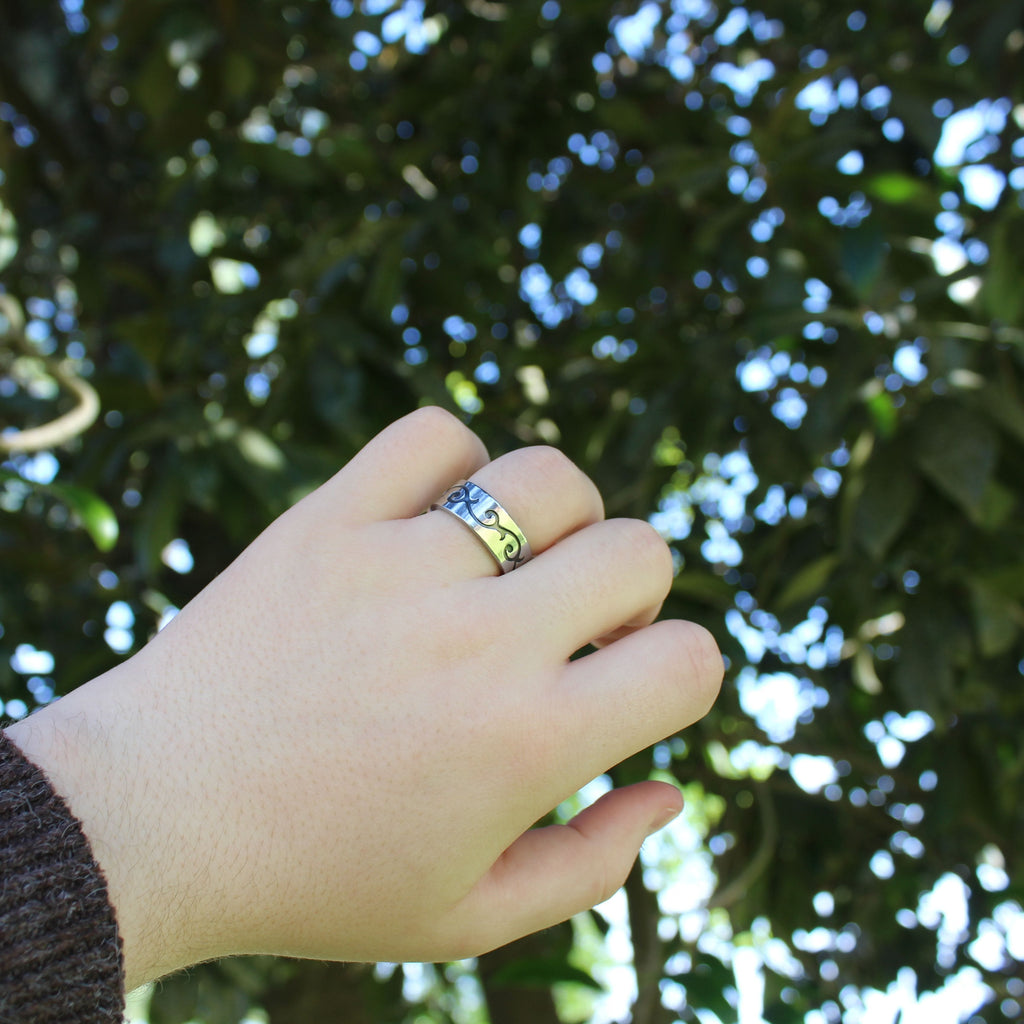 Daylight Spoon Ring by ApollosJewelry