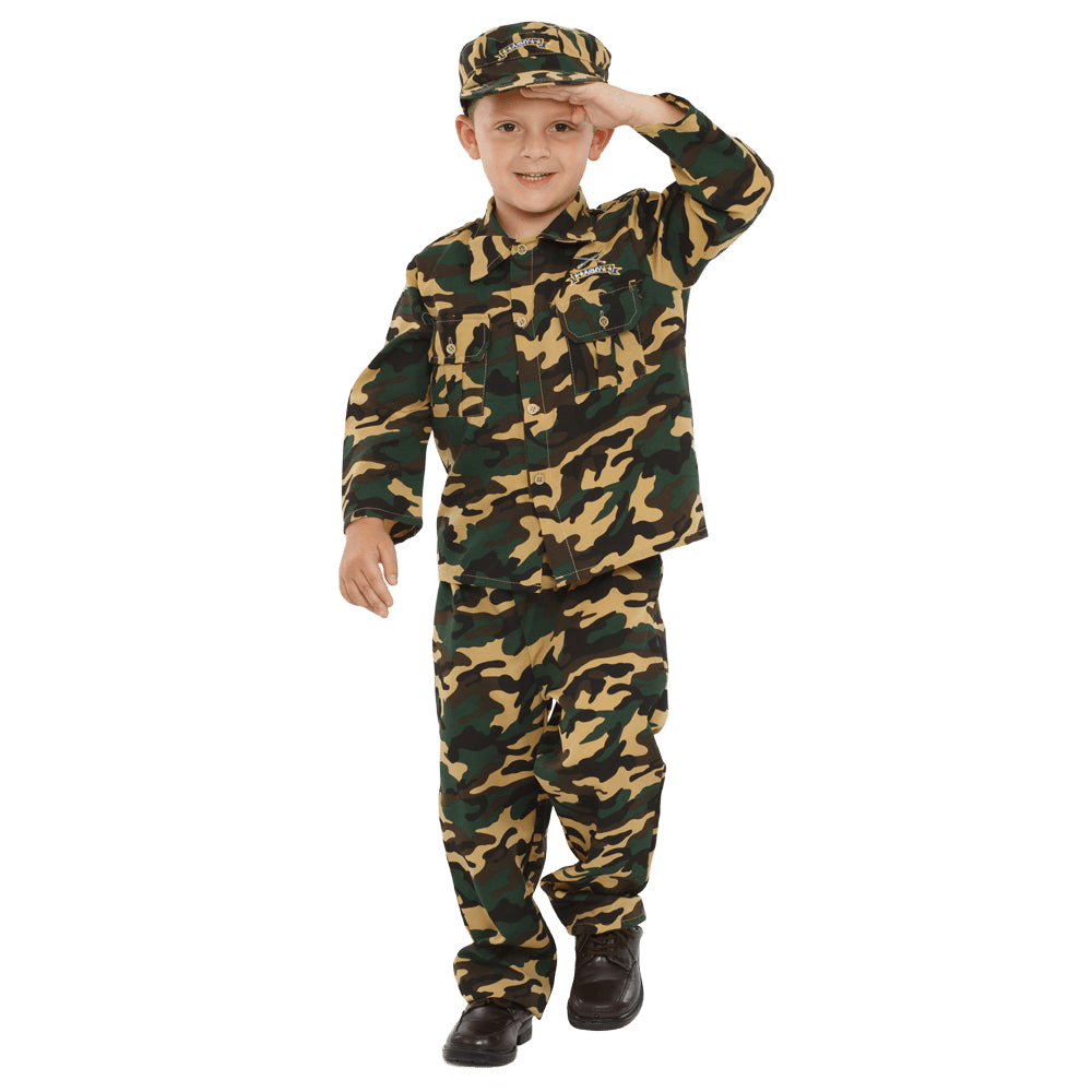 Army Dress Up Costume - Kids by Dress Up America