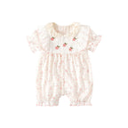 Summer Thin Super Cute Sweet Short-Sleeve RomperCrawling Suit by Baby Joy
