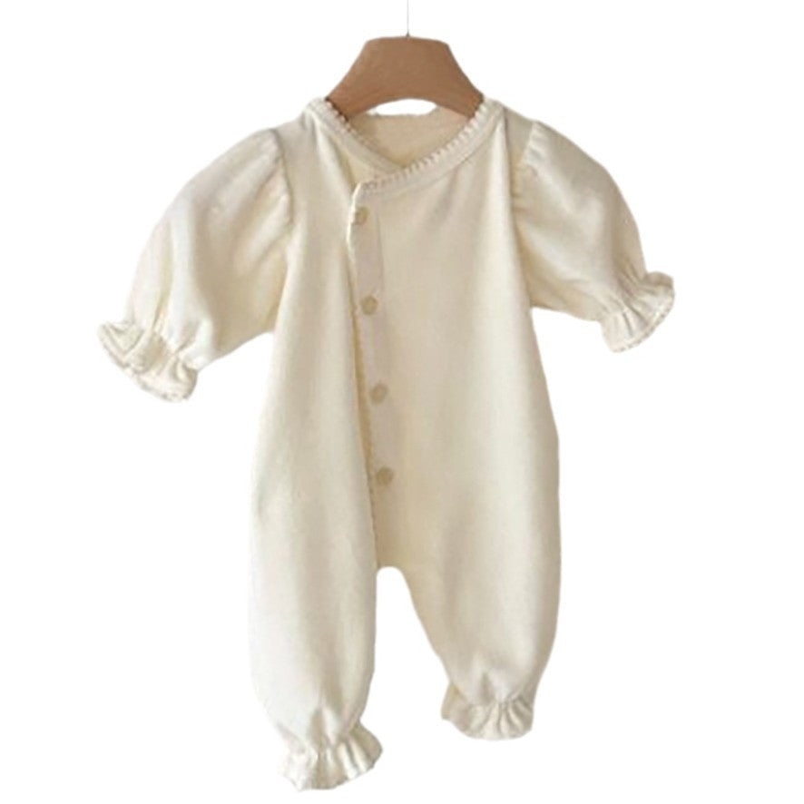 Long-style One-piece Romper With A Single Row Of Snaps For Babies by Baby Joy