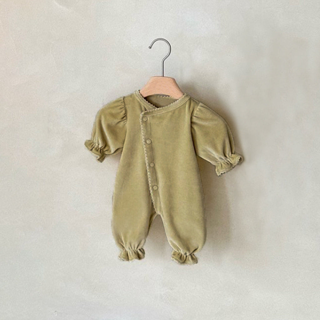 Long-style One-piece Romper With A Single Row Of Snaps For Babies by Baby Joy
