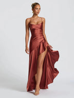 Bethany Backless Ruffles Irregular Dress Summer by Celidior