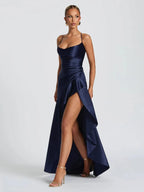Bethany Backless Ruffles Irregular Dress Summer by Celidior