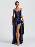 Bethany Backless Ruffles Irregular Dress Summer by Celidior