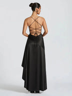 Bethany Backless Ruffles Irregular Dress Summer by Celidior