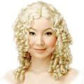 Blond Ringlets Wig by Dress Up America