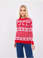 Brigitte Christmas Sweater For The Holidays by Celidior