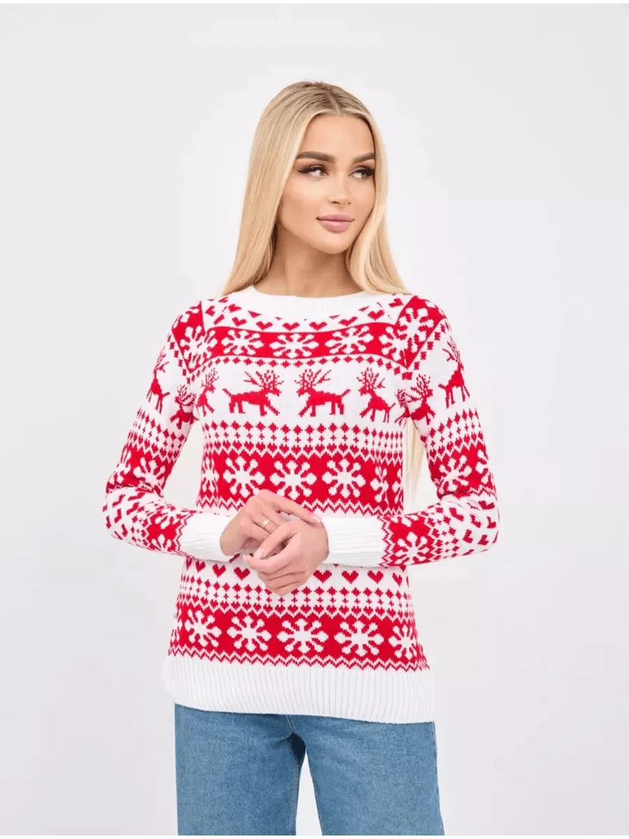 Brigitte Christmas Sweater For The Holidays by Celidior
