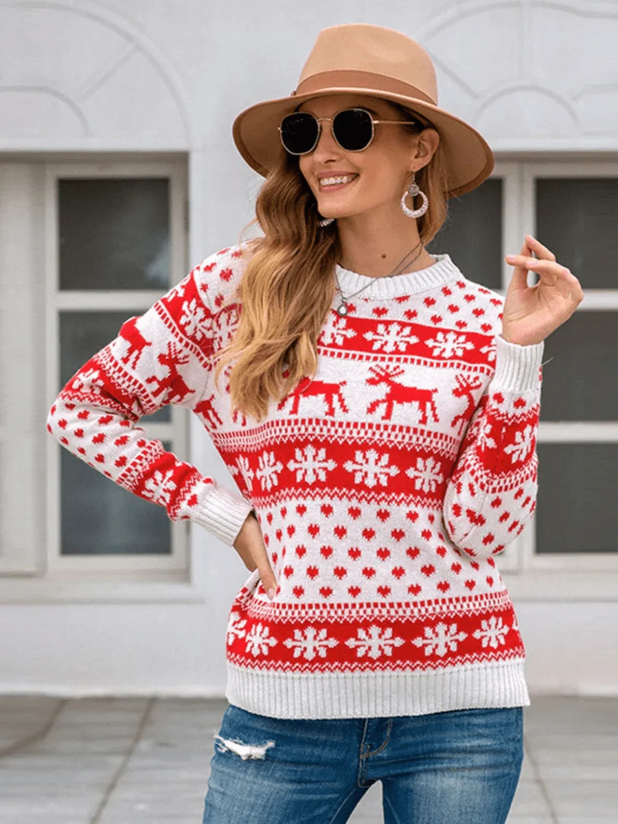 Brigitte Christmas Sweater For The Holidays by Celidior
