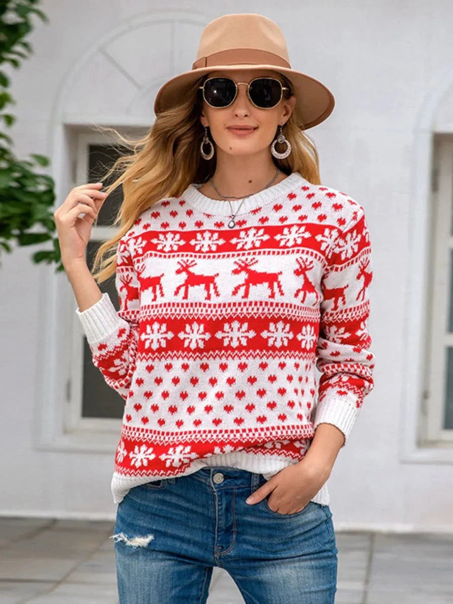 Brigitte Christmas Sweater For The Holidays by Celidior