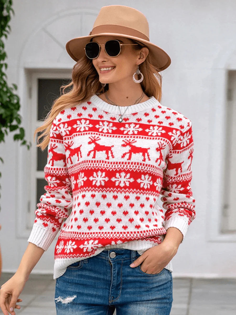 Brigitte Christmas Sweater For The Holidays by Celidior