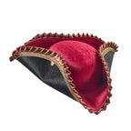 Burgundy Pirate Hat - Adults by Dress Up America