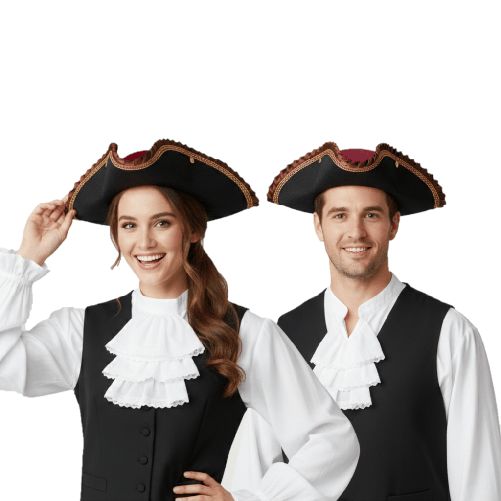 Burgundy Pirate Hat - Adults by Dress Up America