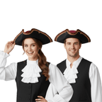 Burgundy Pirate Hat - Adults by Dress Up America