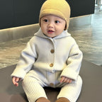 Baby Bodysuit Knitted Wool Warm Romper Long Crawling Suit Infant Clothes by Baby Joy
