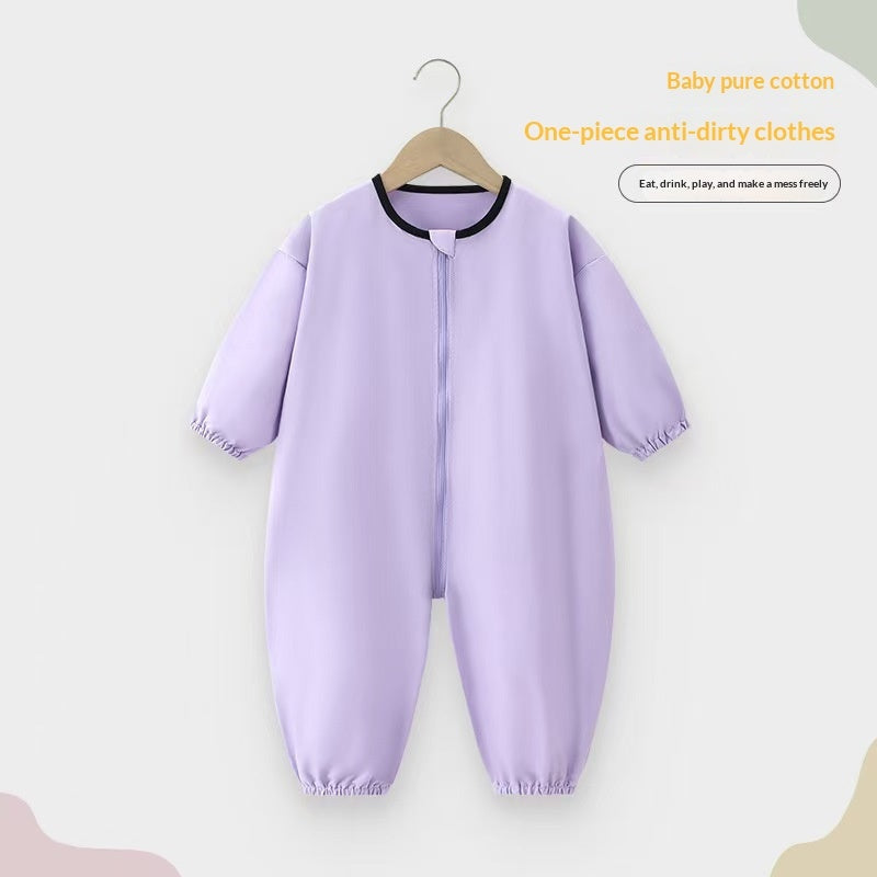 Baby Coverall Crawling Cotton UV-Protective Jumpsuit by Baby Joy