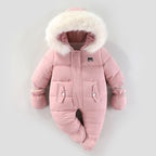 Jumpsuit Fleece-lined Quilted Cotton-padded Clothes by Baby Joy