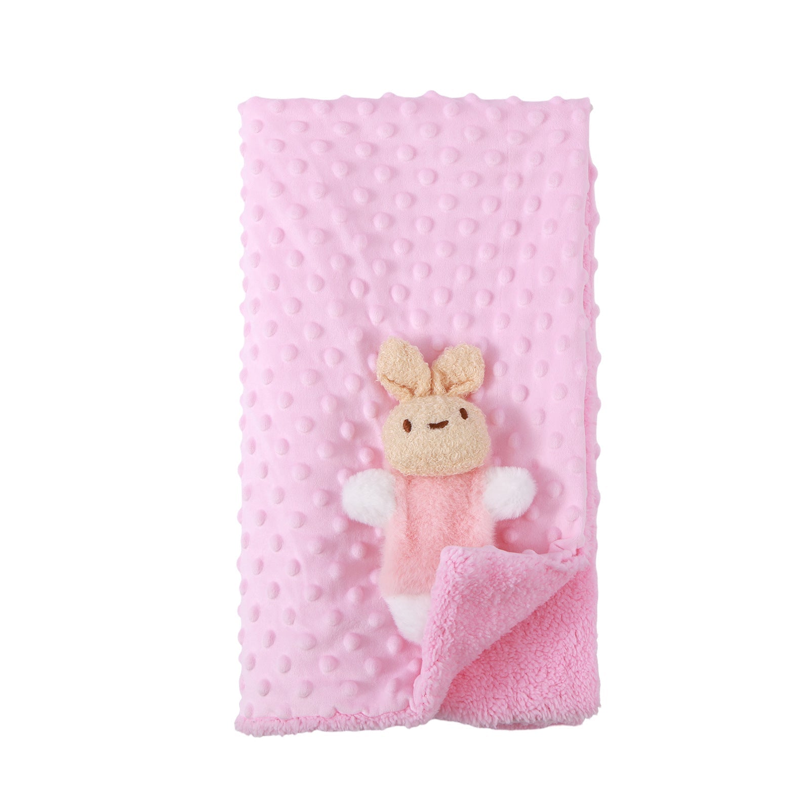 Soft Double-layered Thermal Blanket Textured Puffed Surface by Baby Joy