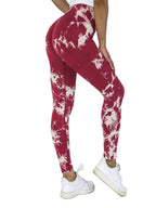 5-Pack Tie Dye Cut-Out Leggings by FitiqueFit