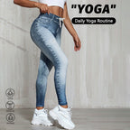Women's High-Elastic Butt-Lifting Leggings – Running Yoga Fitness Pants by FitiqueFit