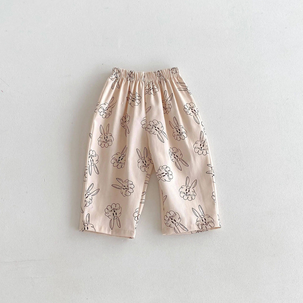 Girls Series Summer Cropped Pants by Baby Joy