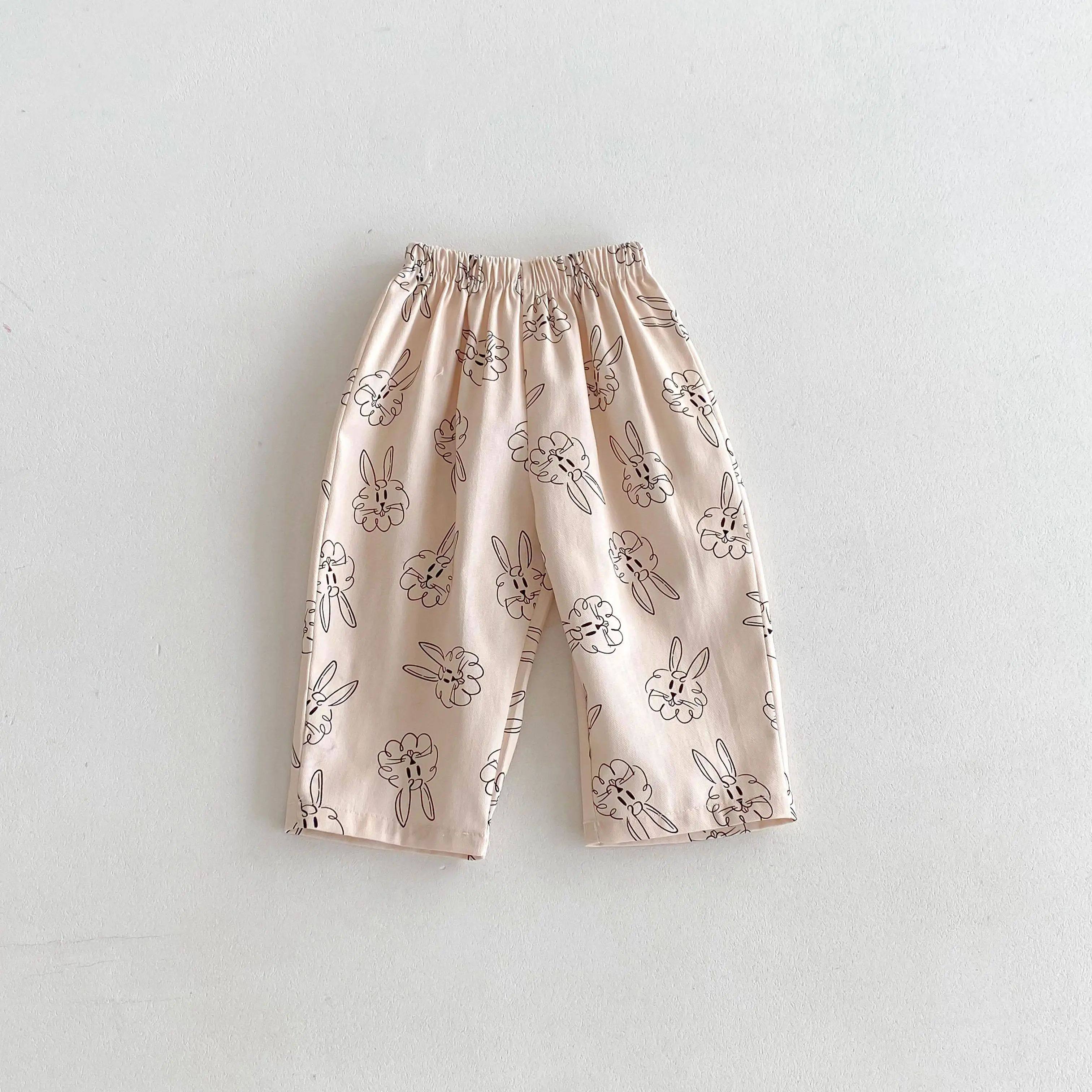Girls Series Summer Cropped Pants by Baby Joy