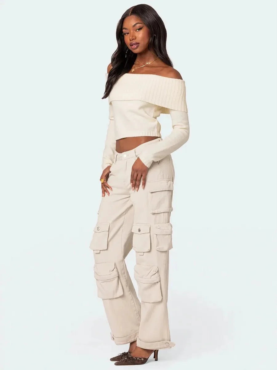 Chanda Knitted Sweater: Cozy Winter Must-Have by Celidior