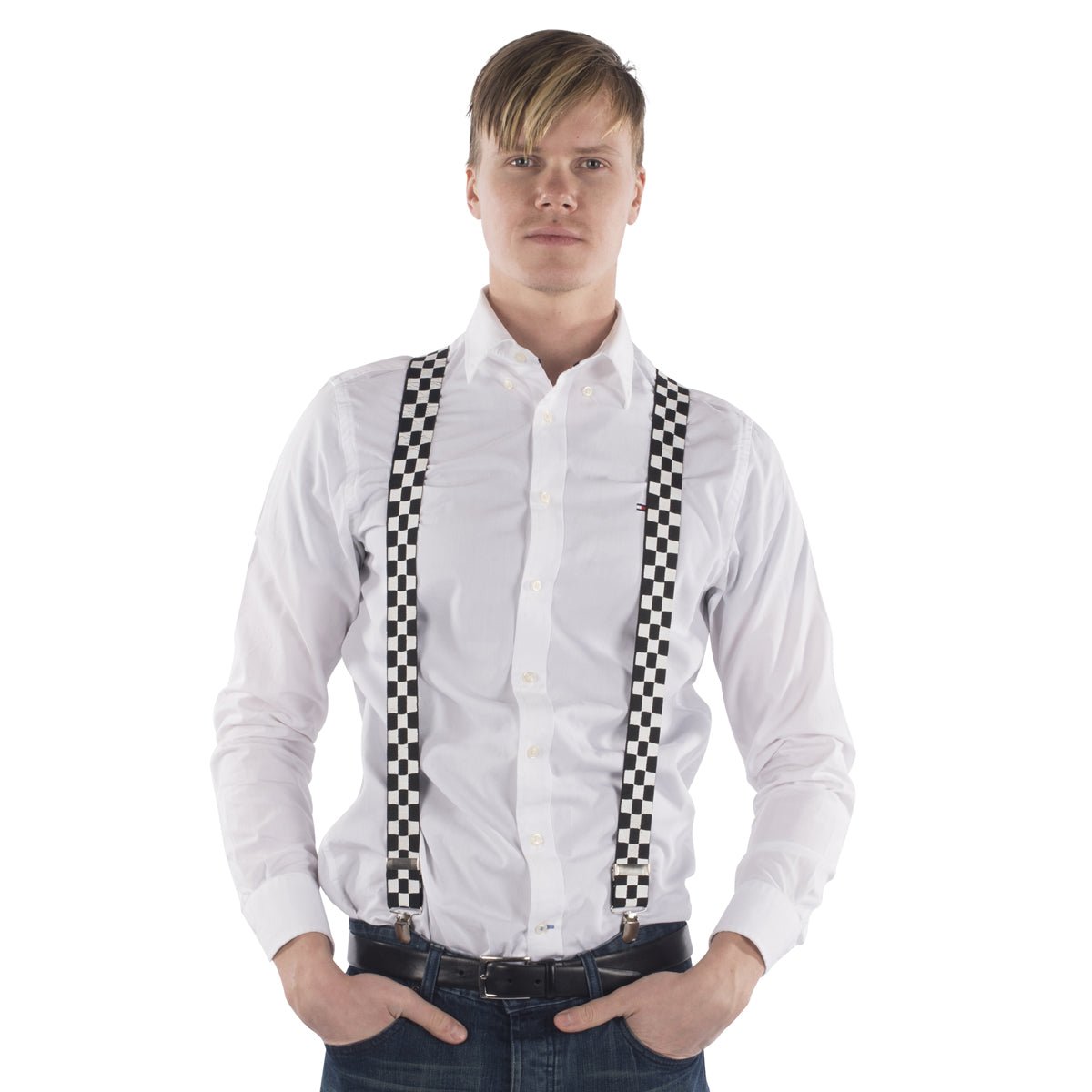 Checkered Suspenders by Dress Up America