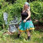 The Original Sari Wrap Skirt by Darn Good Yarn