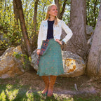The Original Sari Wrap Skirt by Darn Good Yarn