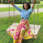 The Original Sari Wrap Skirt by Darn Good Yarn