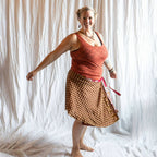 The Original Sari Wrap Skirt by Darn Good Yarn