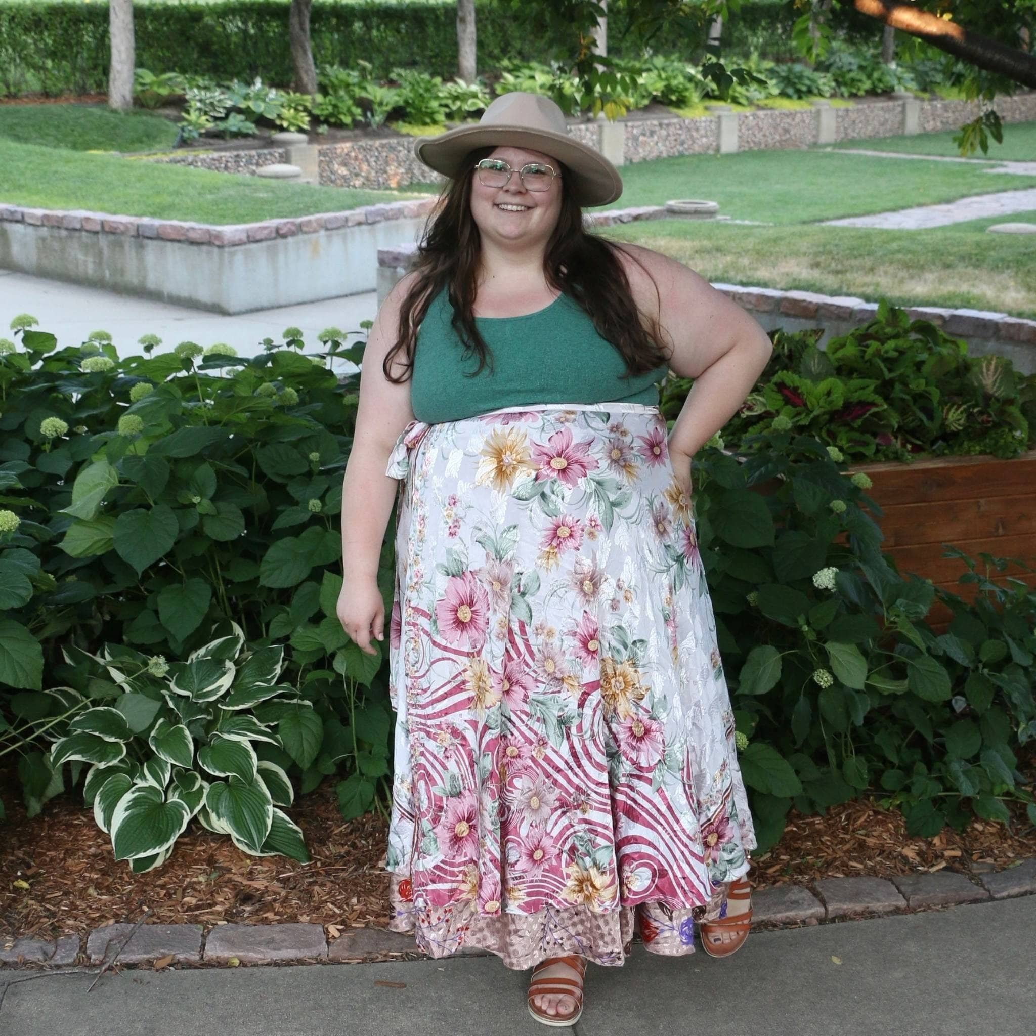 The Original Sari Wrap Skirt by Darn Good Yarn