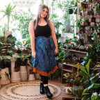 The Original Sari Wrap Skirt by Darn Good Yarn