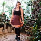 The Original Sari Wrap Skirt by Darn Good Yarn