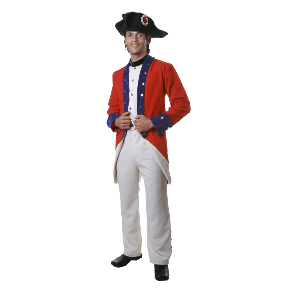 Colonial Soldier Costume - Adults by Dress Up America