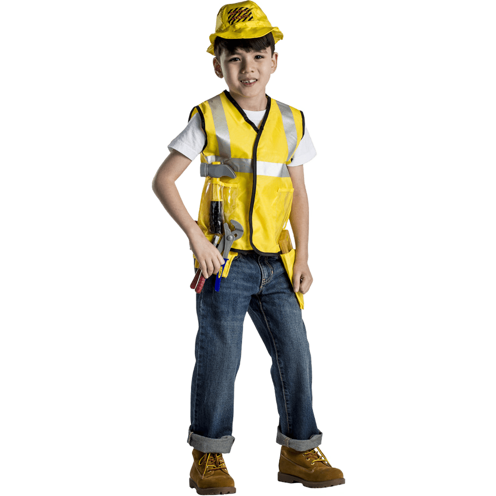 Construction Worker Role-Play Set by Dress Up America
