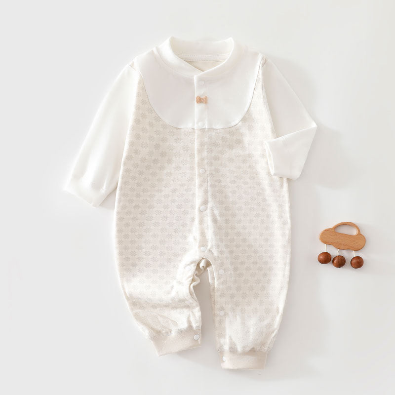 Class A Pure Cotton Baby Romper Spring Autumn Boneless Long-Sleeve Crawling Suit Baby Onesie by Baby Joy