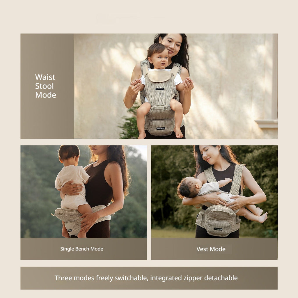 Lightweight And Breathable 3-in-1 Baby Carrier by Baby Joy
