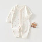 Pure Cotton Long-sleeve Baby Bodysuit by Baby Joy