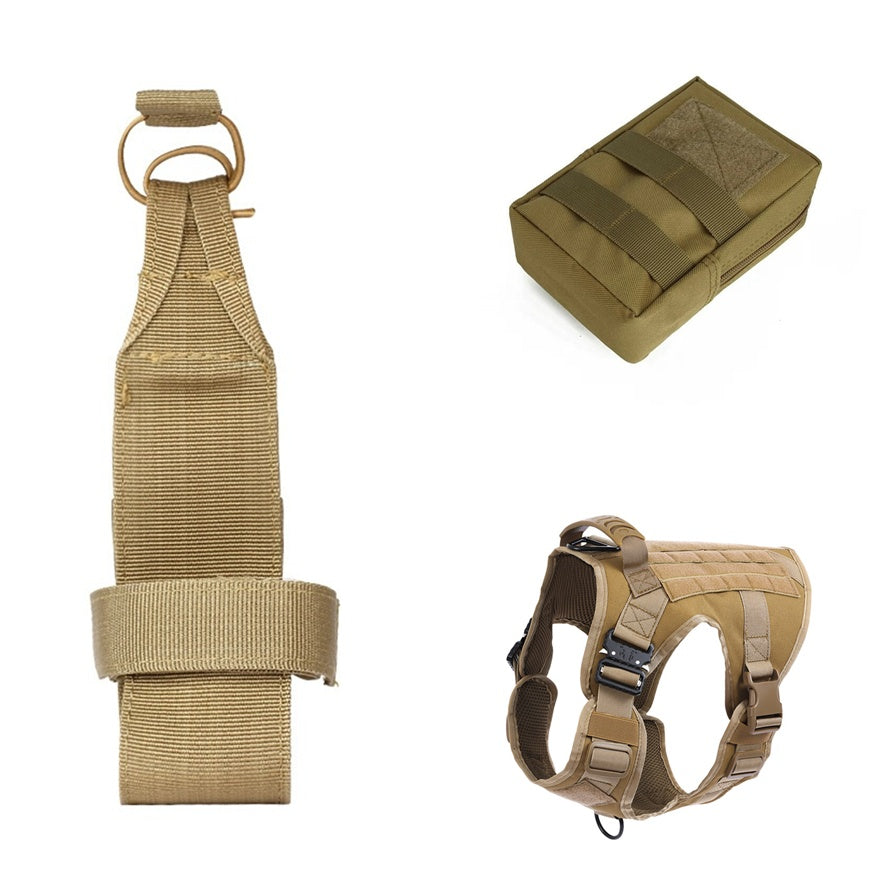 Tactical Dog Clothes Quick Disassembly Dog Vest Outdoor Pet Training Clothes by My Store