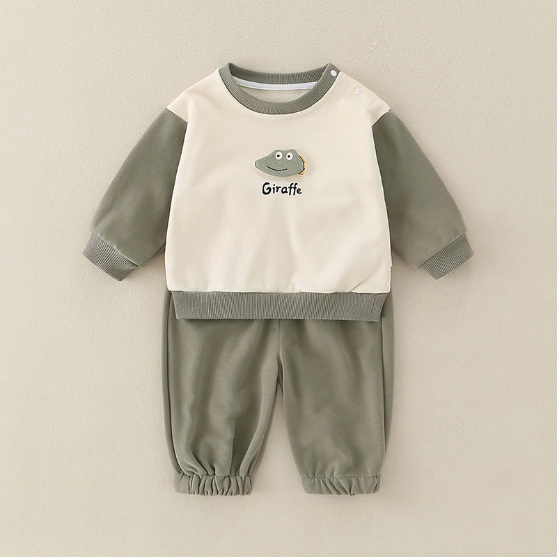 Pure Cotton Romper Set For Boys Cute Childrens Clothing Baby Boy Outfits by Baby Joy