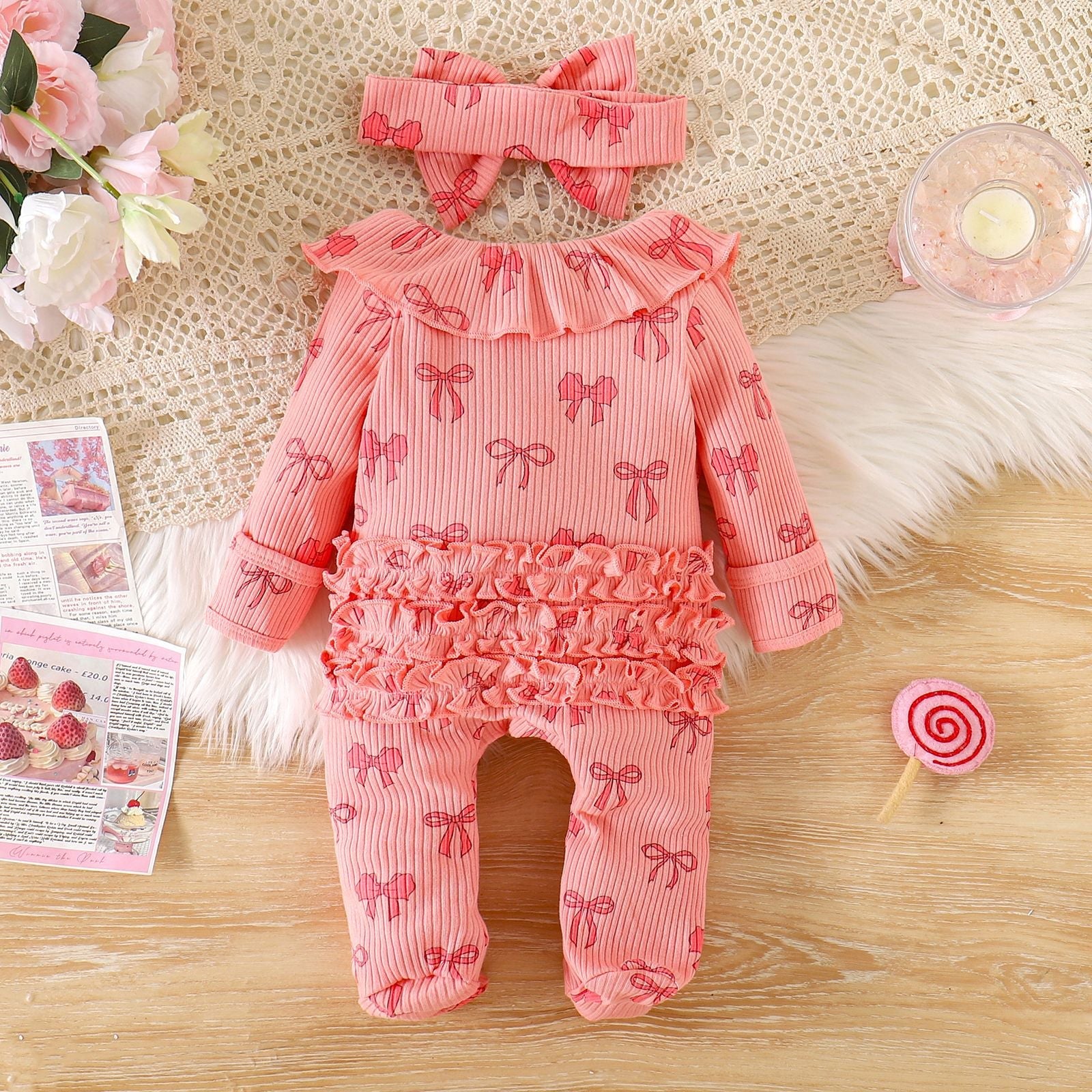 Long-sleeve One-piece Romper For Babies With Long Sleeves by Baby Joy