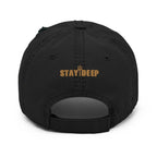 DIVER / STAY DEEP Distressed Dad Hat by DeepSea Locker