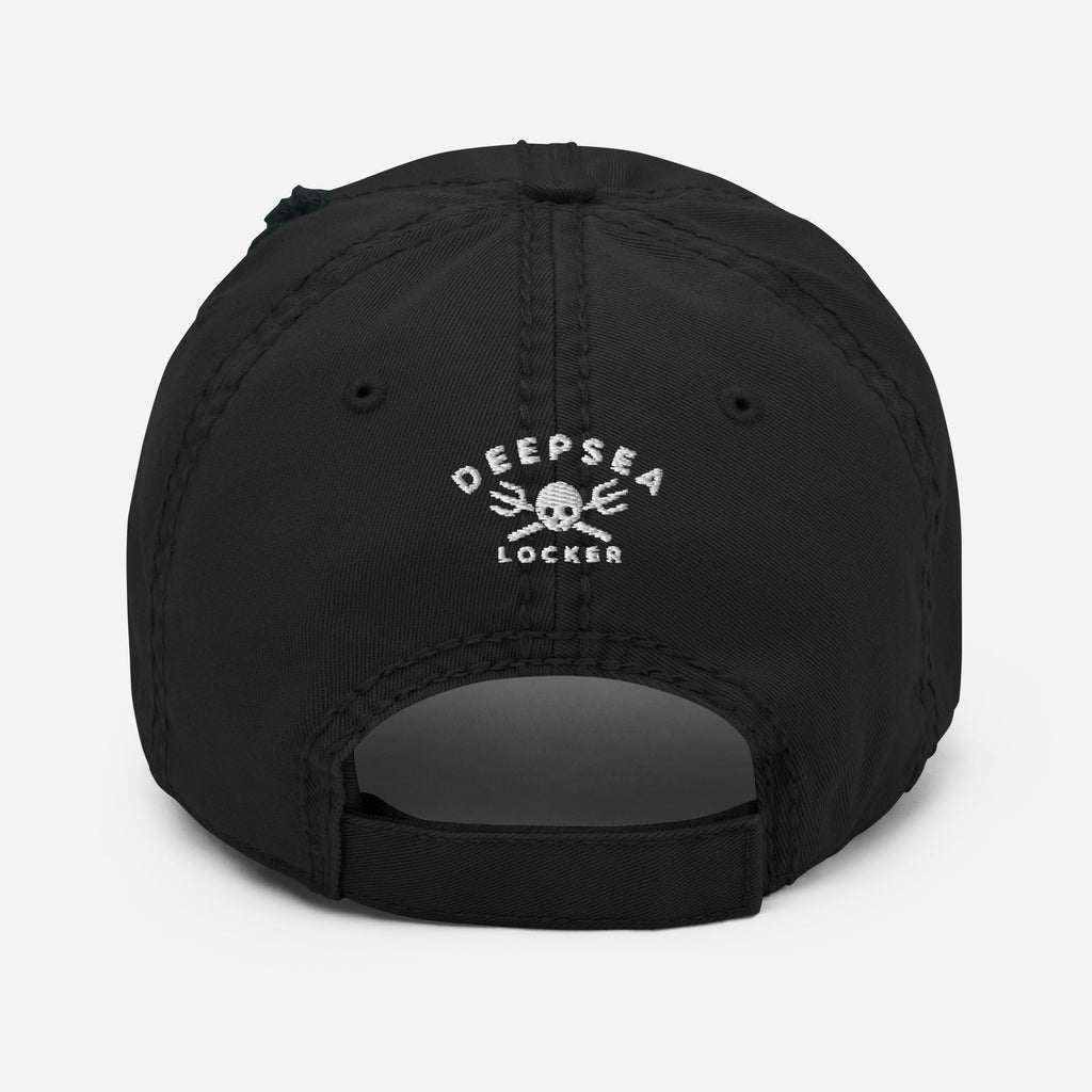 DEEPSEA Skull Distressed Dad Hat by DeepSea Locker