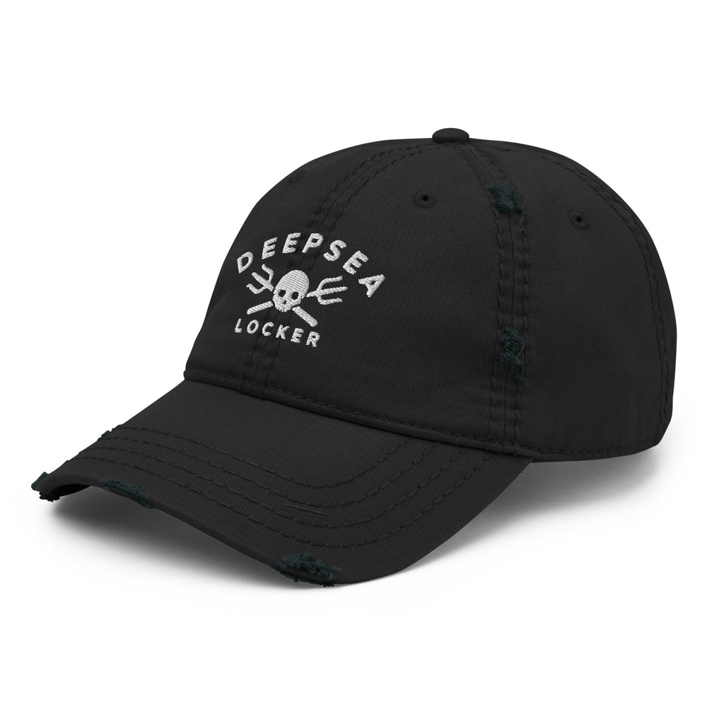 DEEPSEA Skull Distressed Dad Hat by DeepSea Locker
