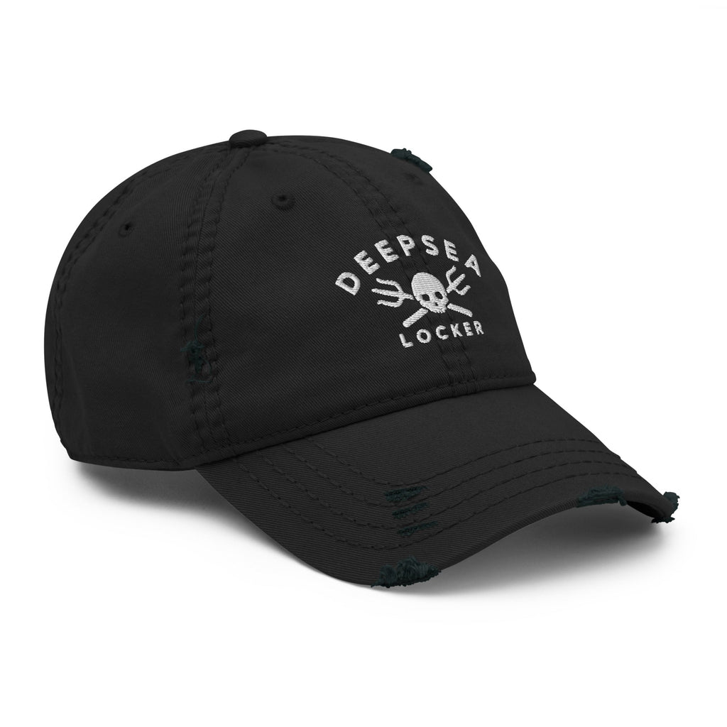 DEEPSEA Skull Distressed Dad Hat by DeepSea Locker