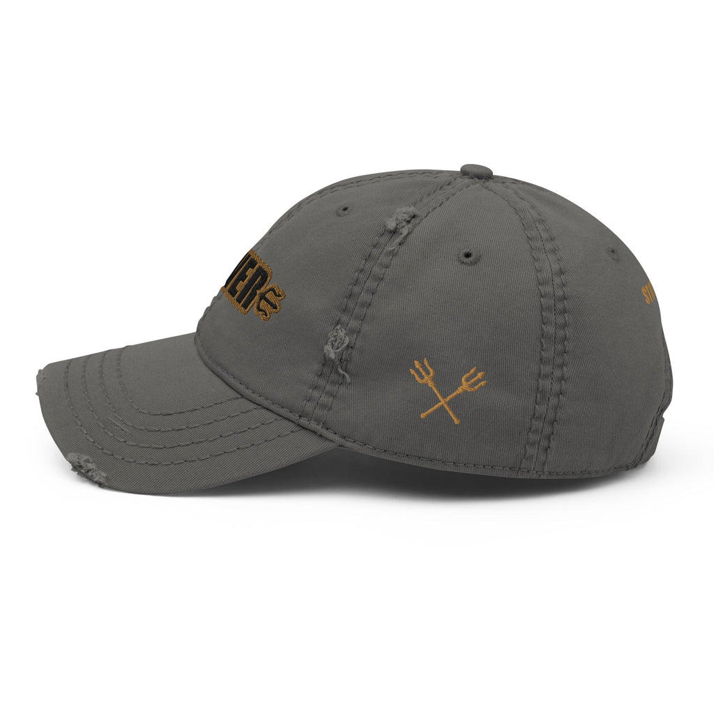 DIVER / STAY DEEP Distressed Dad Hat by DeepSea Locker