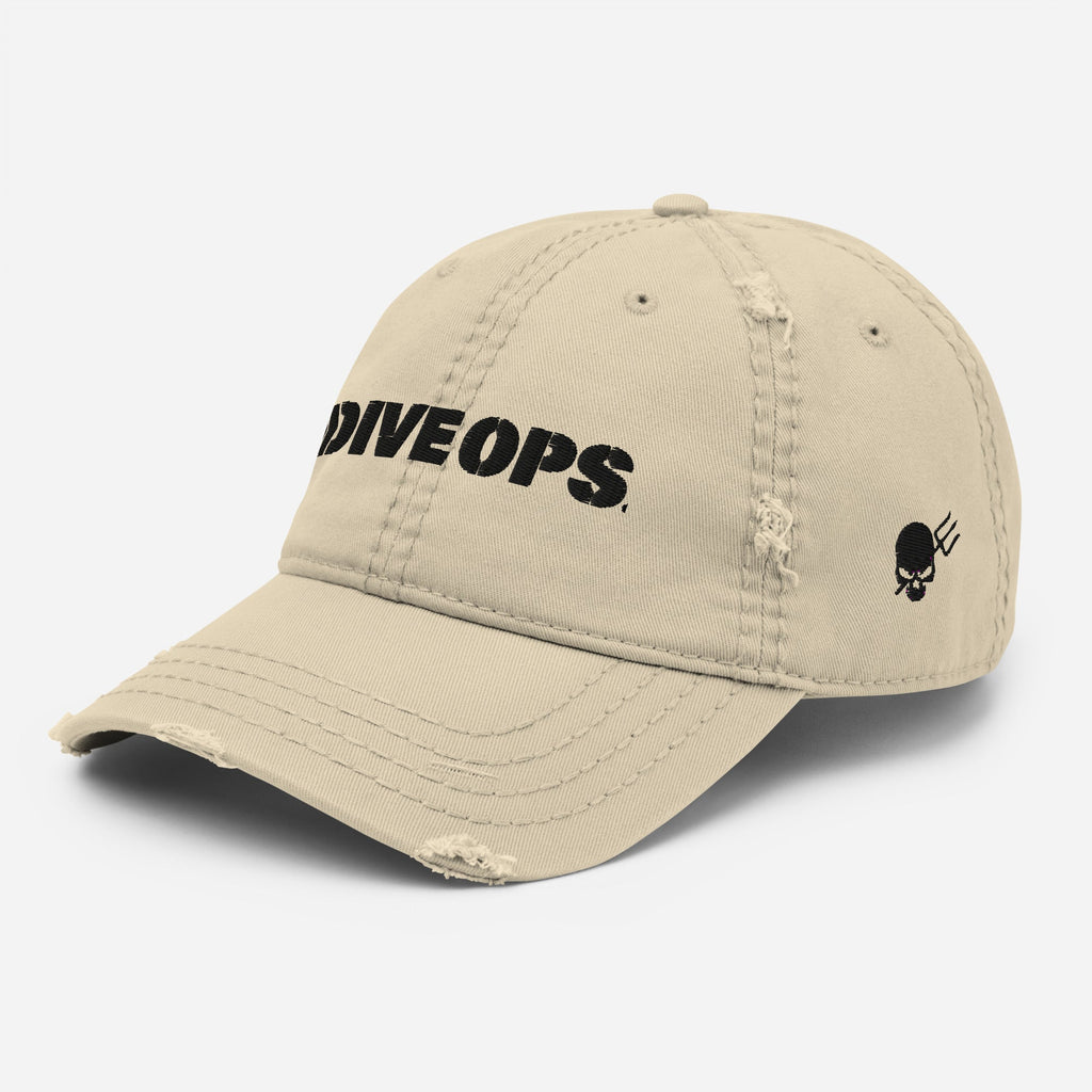 DIVE OPS® Official Distressed Hat by DeepSea Locker